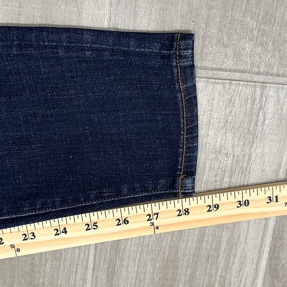Good American Good Waist High-Rise Slimming Stretch Denim Jeans in BLUE188 Sz 30 - Picture 12 of 13